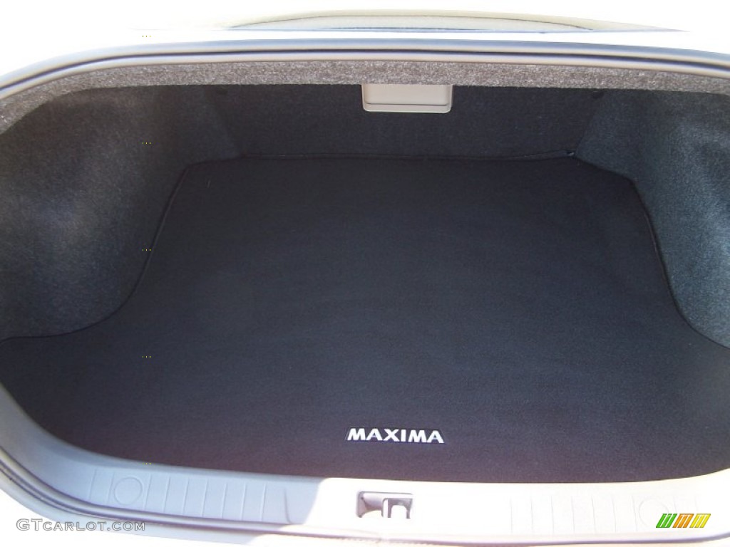 2012 Maxima 3.5 SV Premium - Winter Frost White / Cafe Latte photo #10