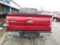 2013 Ruby Red Metallic Ford F150 Lariat SuperCab 4x4  photo #7