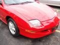 1997 Bright Red Pontiac Sunfire SE Coupe  photo #4