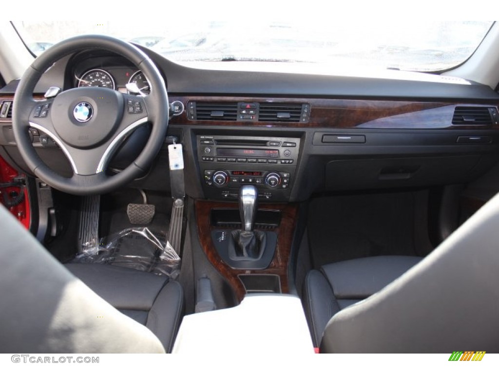 2009 3 Series 328xi Coupe - Crimson Red / Black photo #13