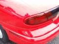 1997 Bright Red Pontiac Sunfire SE Coupe  photo #9