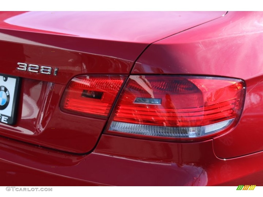 2009 3 Series 328xi Coupe - Crimson Red / Black photo #22