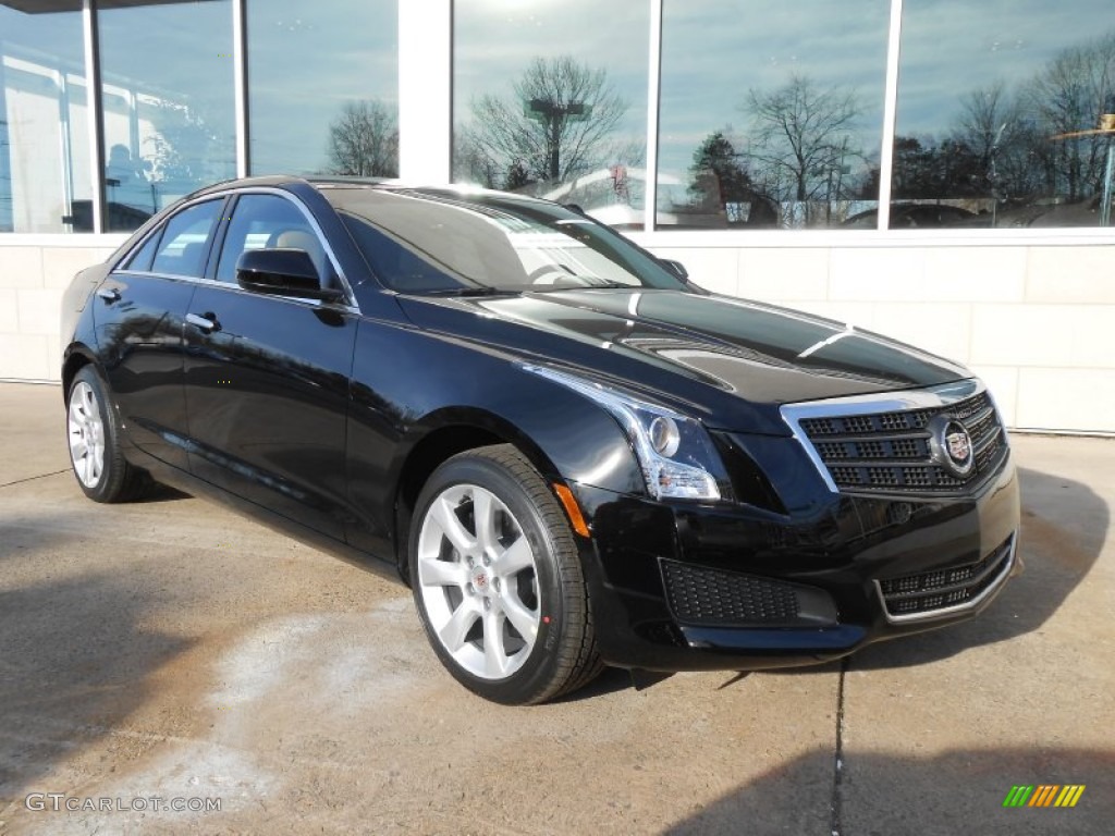 2013 ATS 2.0L Turbo - Black Raven / Caramel/Jet Black Accents photo #3