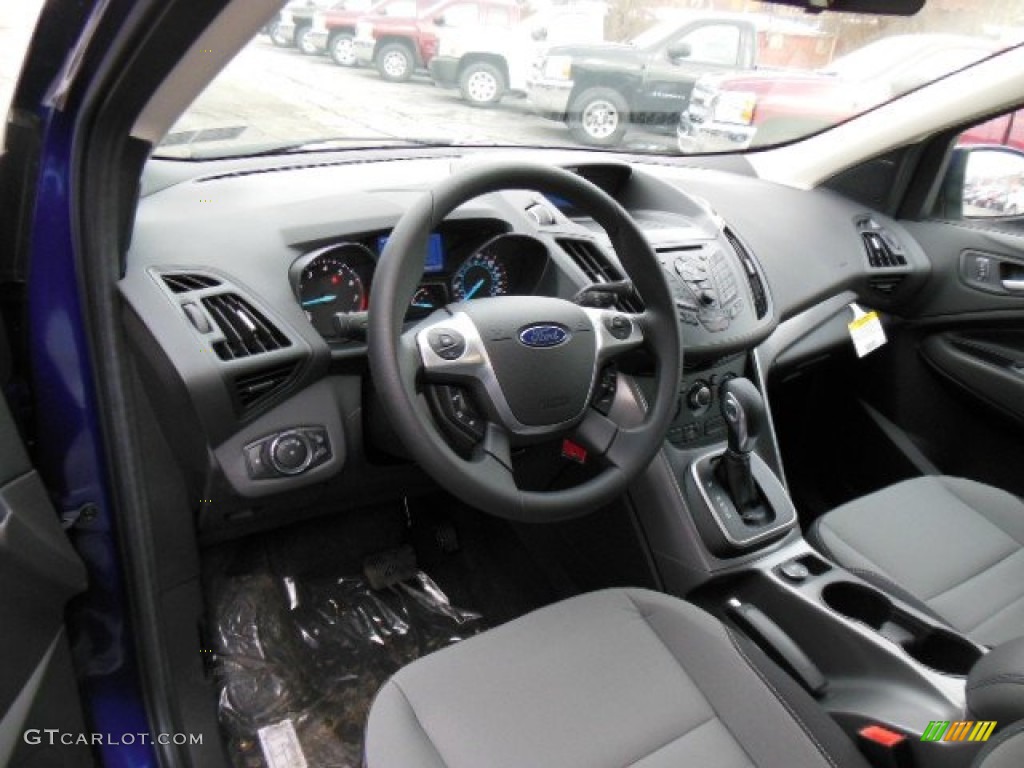 2013 Escape SE 1.6L EcoBoost 4WD - Deep Impact Blue Metallic / Charcoal Black photo #10