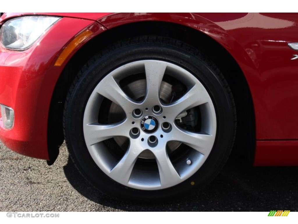 2009 3 Series 328xi Coupe - Crimson Red / Black photo #30