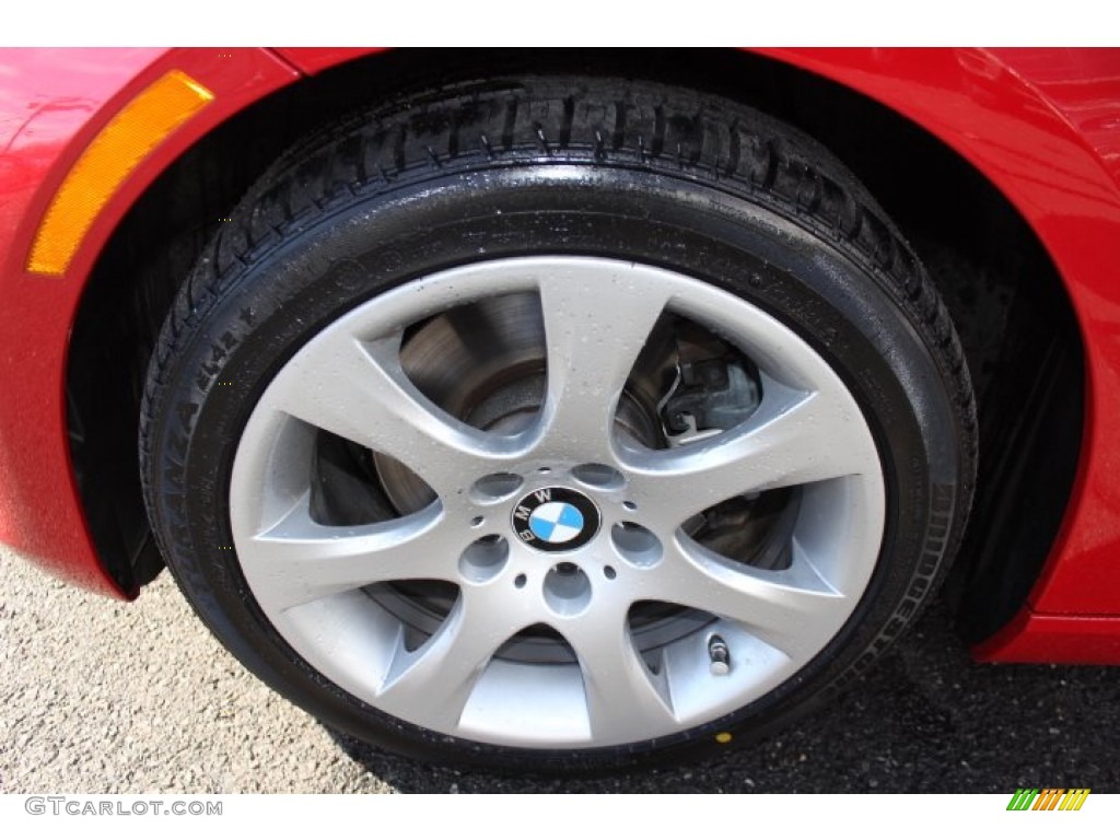 2009 3 Series 328xi Coupe - Crimson Red / Black photo #31