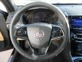 Caramel/Jet Black Accents 2013 Cadillac ATS 2.0L Turbo Steering Wheel