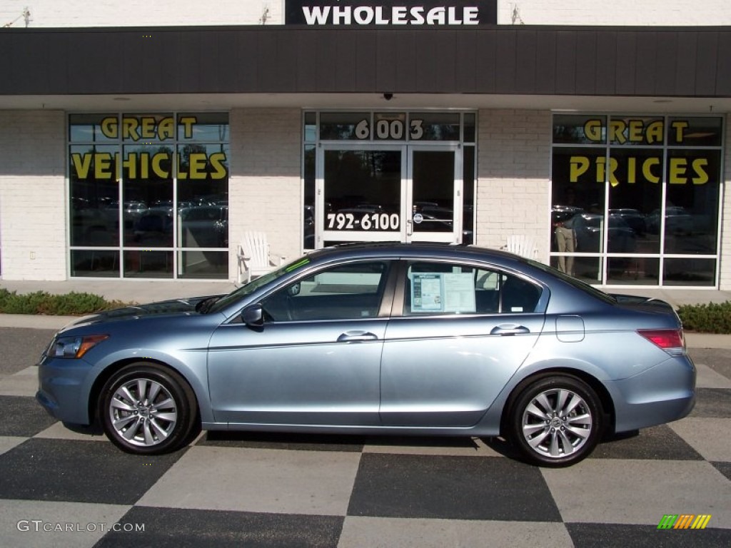 2011 Accord EX Sedan - Celestial Blue Metallic / Black photo #1
