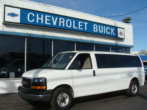 2012 GMC Savana Van LT 3500 Extended Passenger Data, Info and Specs