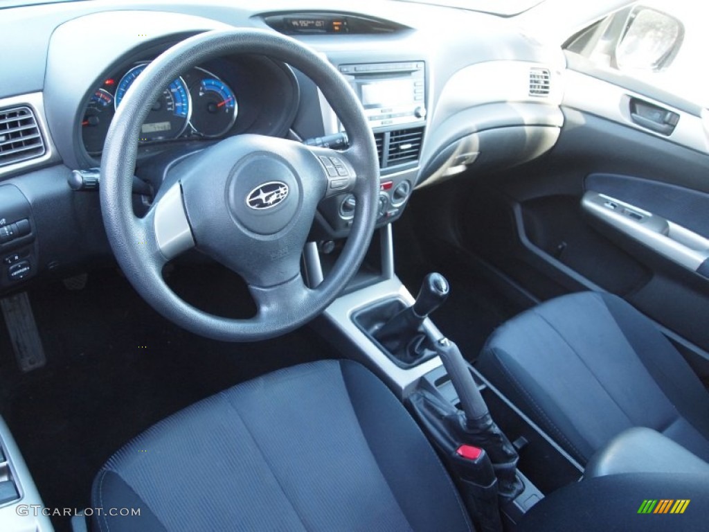 Black Interior 2009 Subaru Forester 2.5 X Photo #75748049