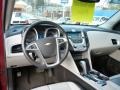 Light Titanium/Jet Black 2011 Chevrolet Equinox LTZ AWD Dashboard