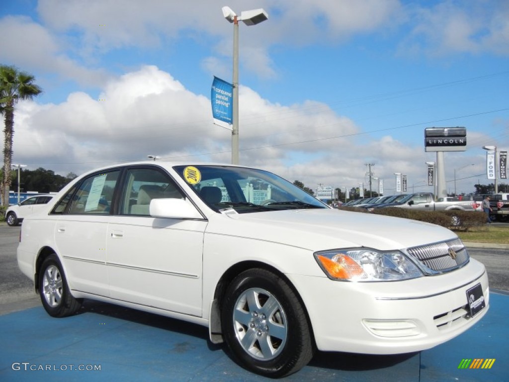 Diamond White Pearl 2001 Toyota Avalon XL Exterior Photo #75748989
