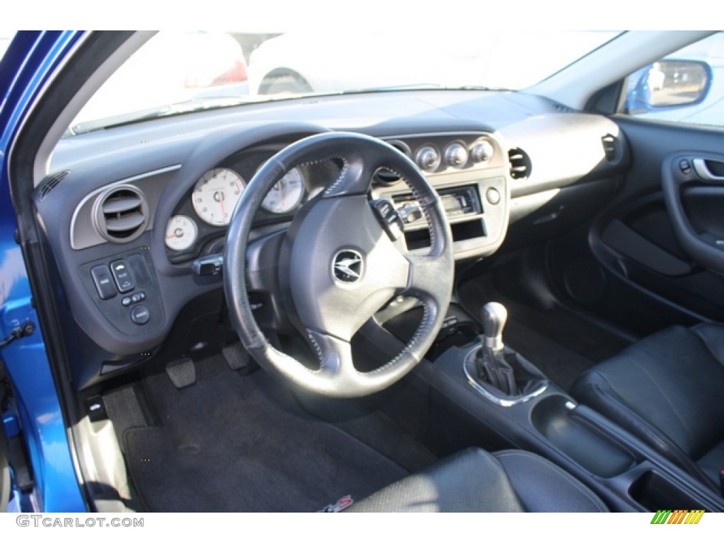 2006 RSX Type S Sports Coupe - Vivid Blue Pearl / Ebony photo #5