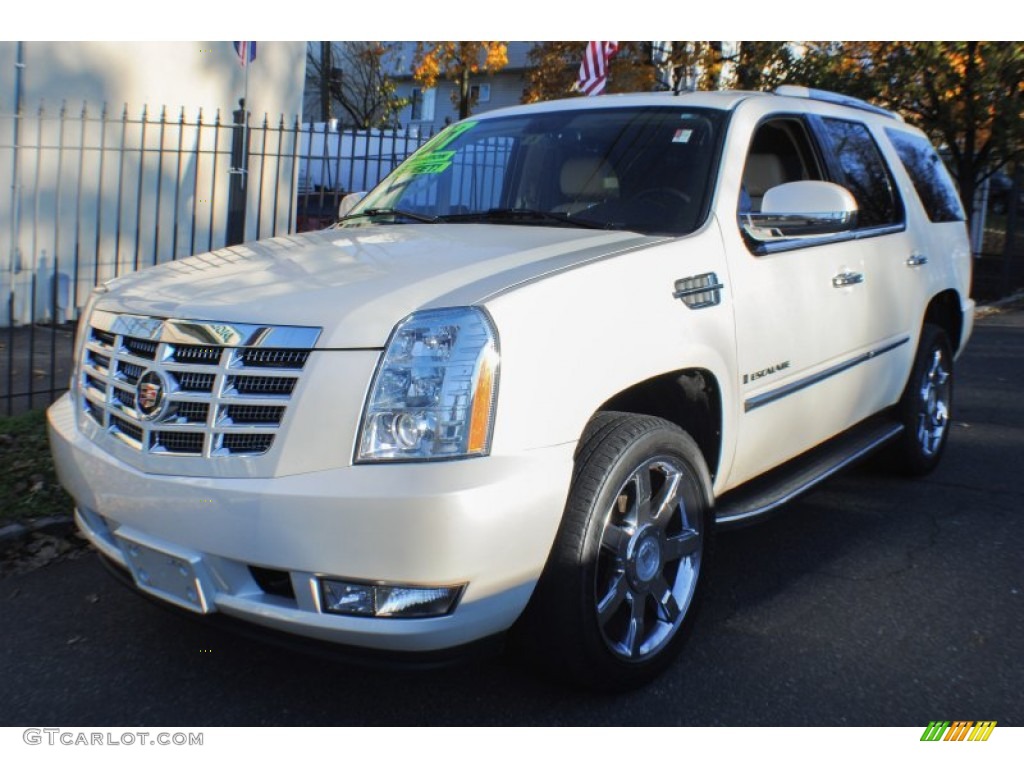 White Diamond Cadillac Escalade