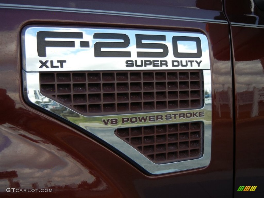 2010 Ford F250 Super Duty XLT Crew Cab Marks and Logos Photo #75750785