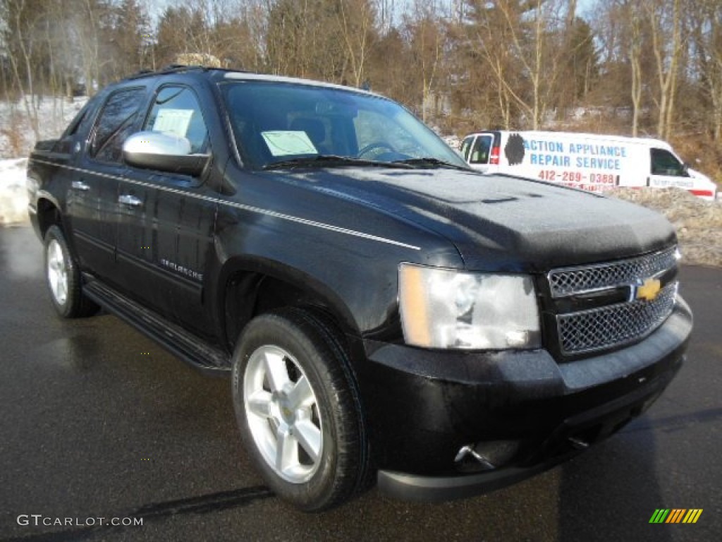 Black 2013 Chevrolet Avalanche LT 4x4 Black Diamond Edition Exterior Photo #75750839
