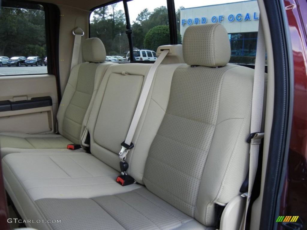 2010 Ford F250 Super Duty XLT Crew Cab Rear Seat Photos
