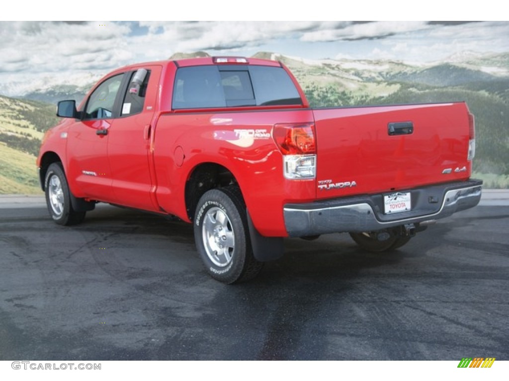 2013 Tundra SR5 TRD Double Cab 4x4 - Radiant Red / Graphite photo #2