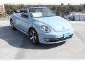 2013 Denim Blue Volkswagen Beetle Turbo Convertible 60s Edition  photo #1