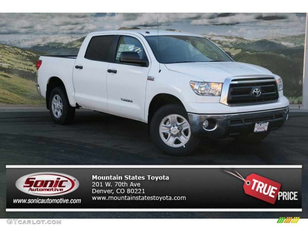 Super White Toyota Tundra