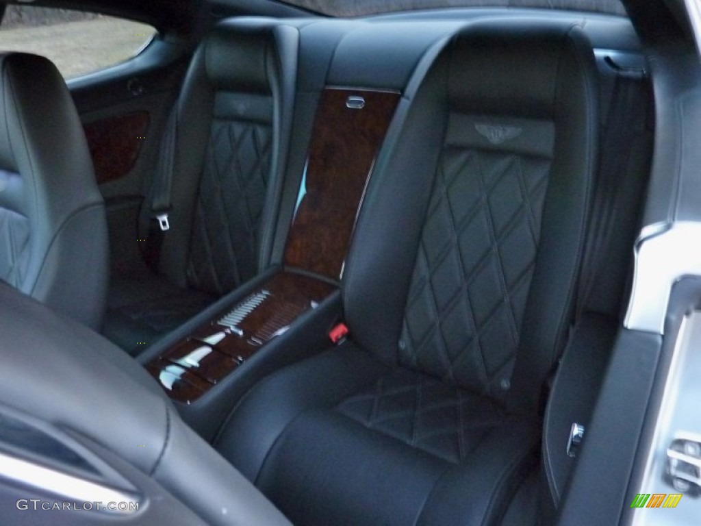 2006 Bentley Continental GT Mulliner Rear Seat Photo #75751490