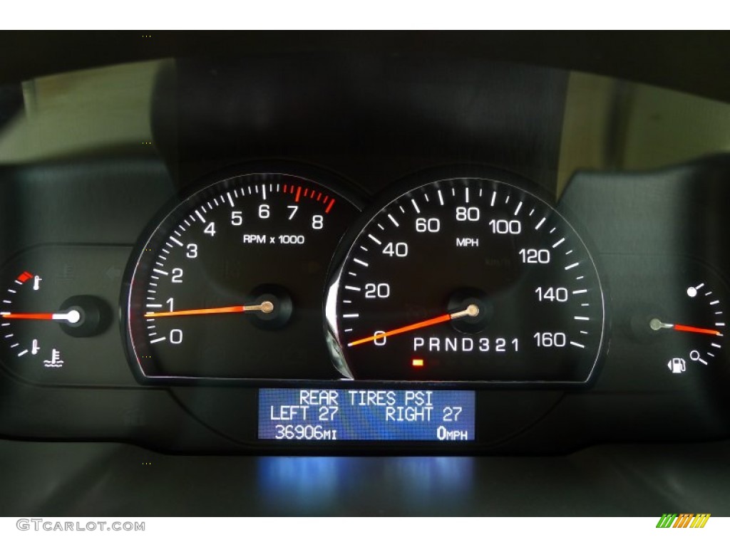 2011 Cadillac DTS Premium Gauges Photos