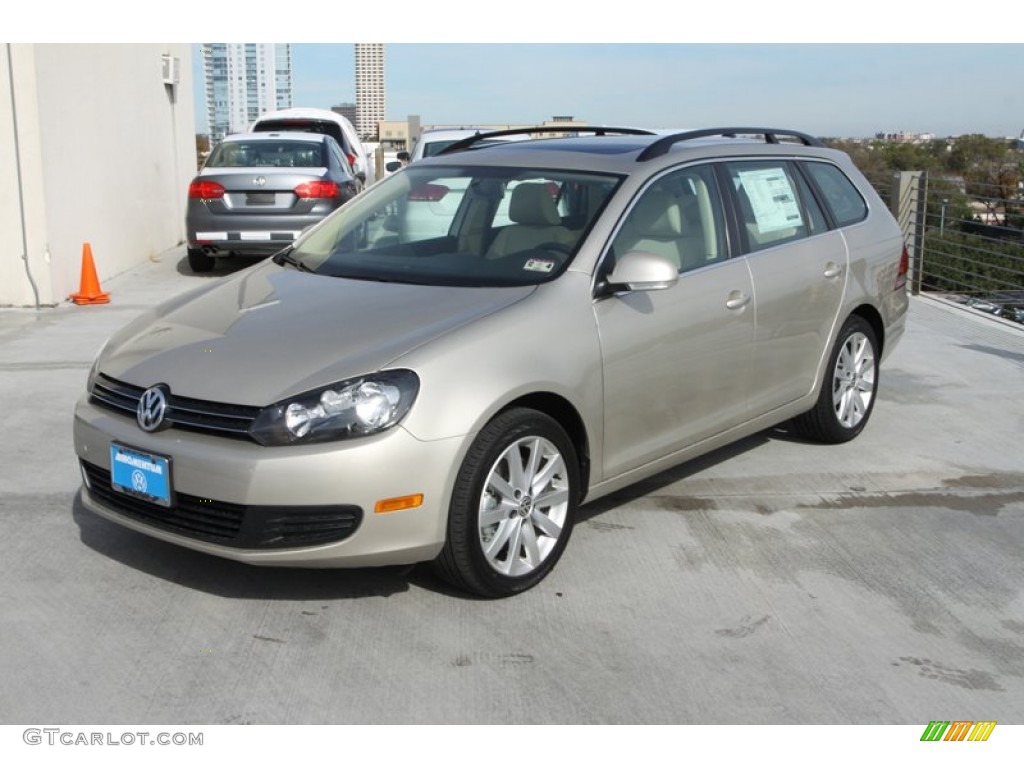 Moonrock Silver Metallic 2013 Volkswagen Jetta TDI SportWagen Exterior Photo #75751991