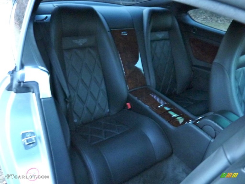 2006 Bentley Continental GT Mulliner Rear Seat Photo #75752009