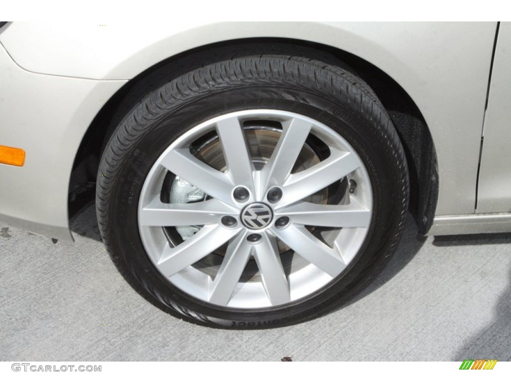 2013 Volkswagen Jetta TDI SportWagen Wheel Photo #75752015