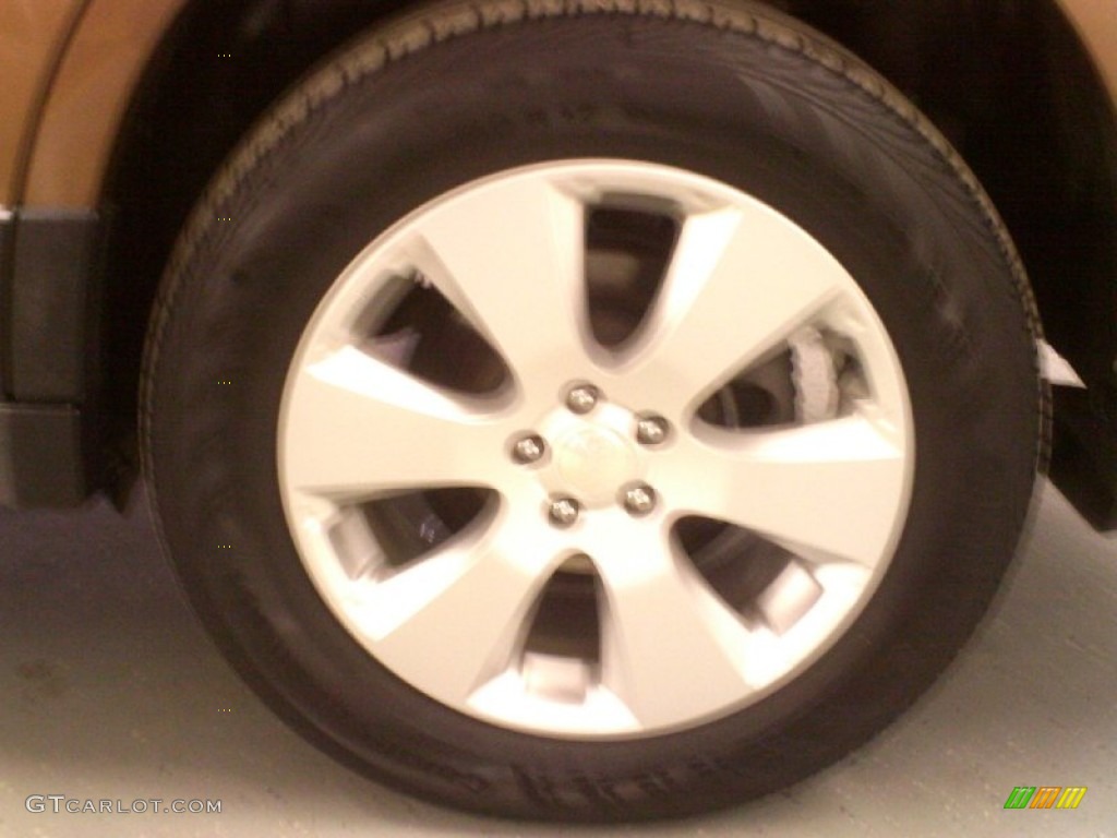 2011 Outback 2.5i Premium Wagon - Caramel Bronze Pearl / Warm Ivory photo #19