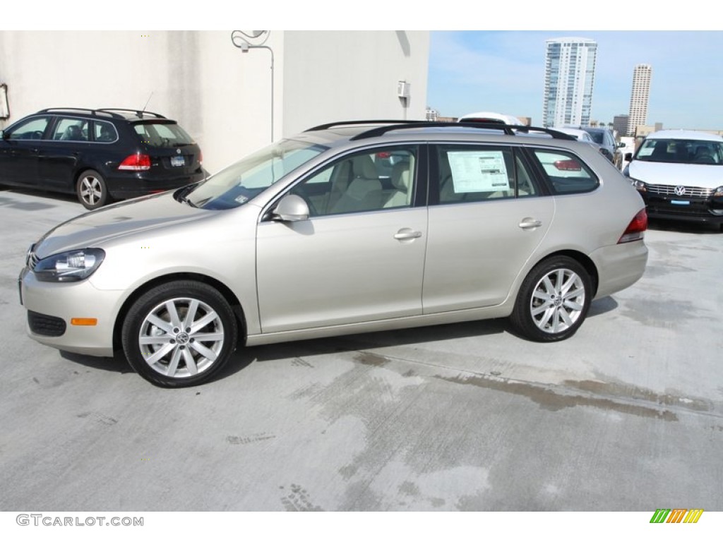 Moonrock Silver Metallic 2013 Volkswagen Jetta TDI SportWagen Exterior Photo #75752027