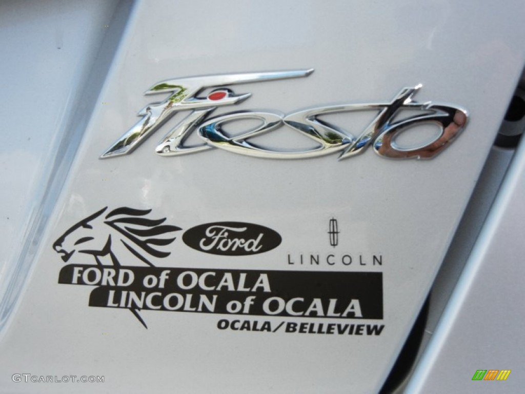 2013 Fiesta Titanium Hatchback - Ingot Silver / Race Red Leather photo #4