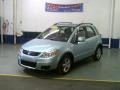 2009 Vapor Blue Metallic Suzuki SX4 Crossover Technology AWD  photo #5