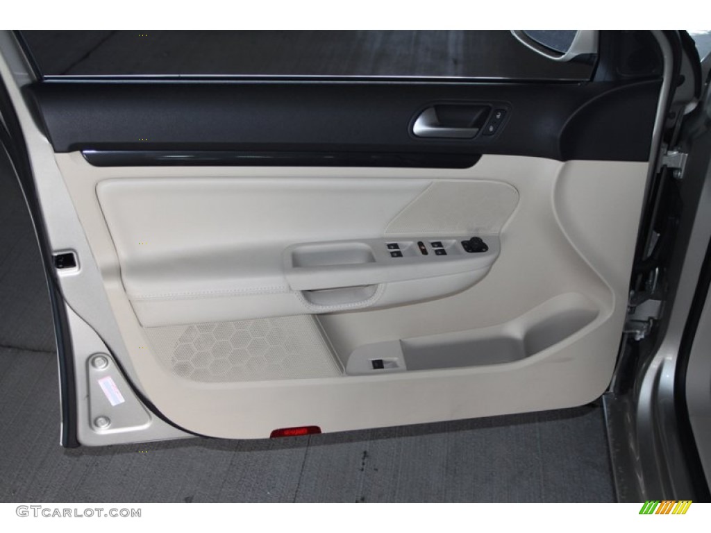 2013 Volkswagen Jetta TDI SportWagen Cornsilk Beige Door Panel Photo #75752136