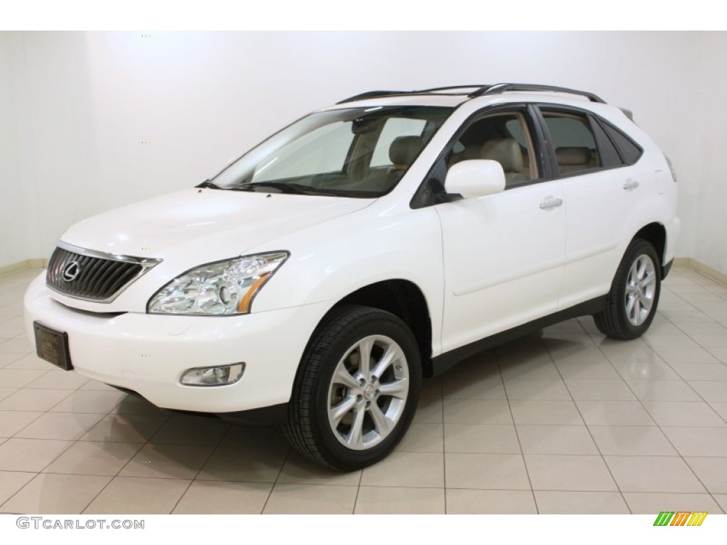 Crystal White 2008 Lexus RX 350 AWD Exterior Photo #75752285