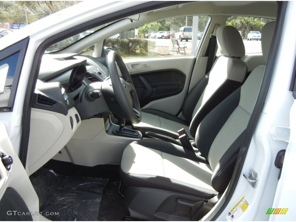 2013 Ford Fiesta S Sedan Front Seat Photo #75752417
