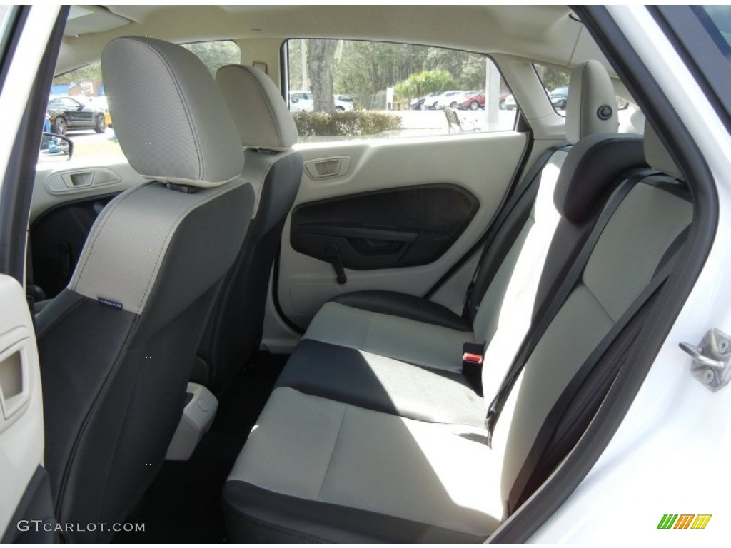 2013 Ford Fiesta S Sedan Rear Seat Photo #75752437