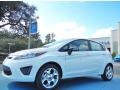 2013 Oxford White Ford Fiesta Titanium Hatchback  photo #1