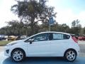 2013 Oxford White Ford Fiesta Titanium Hatchback  photo #2