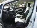 Arctic White Leather Interior Photo for 2013 Ford Fiesta #75752672