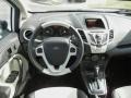 Arctic White Leather 2013 Ford Fiesta Titanium Hatchback Dashboard