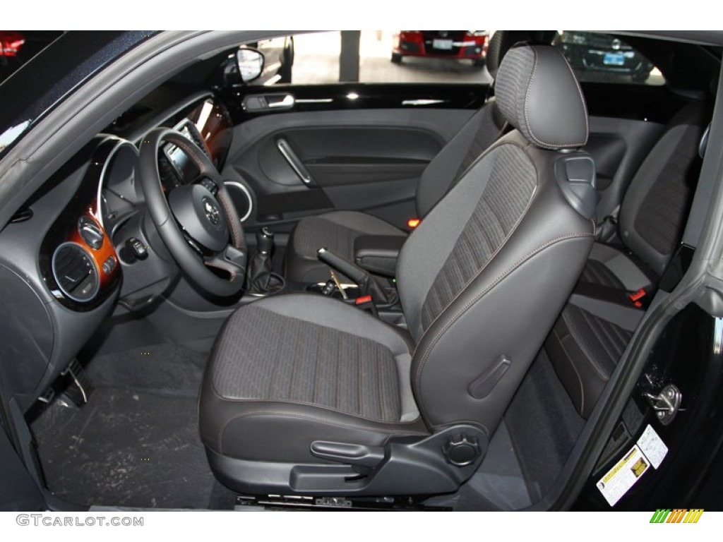 Cheyenne Black Fender Edition Interior 2013 Volkswagen Beetle Turbo Fender Edition Photo #75752789