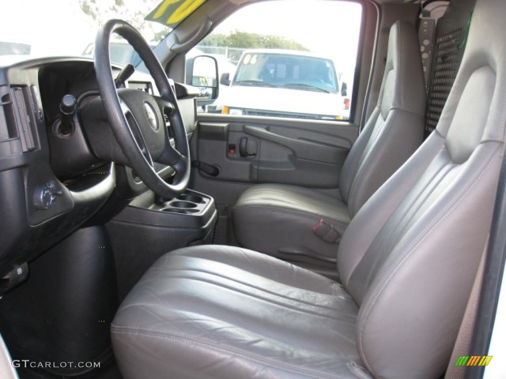 2009 Chevrolet Express 1500 Cargo Van Front Seat Photo #75752990