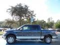 2013 Blue Jeans Metallic Ford F150 XLT SuperCrew 4x4  photo #2