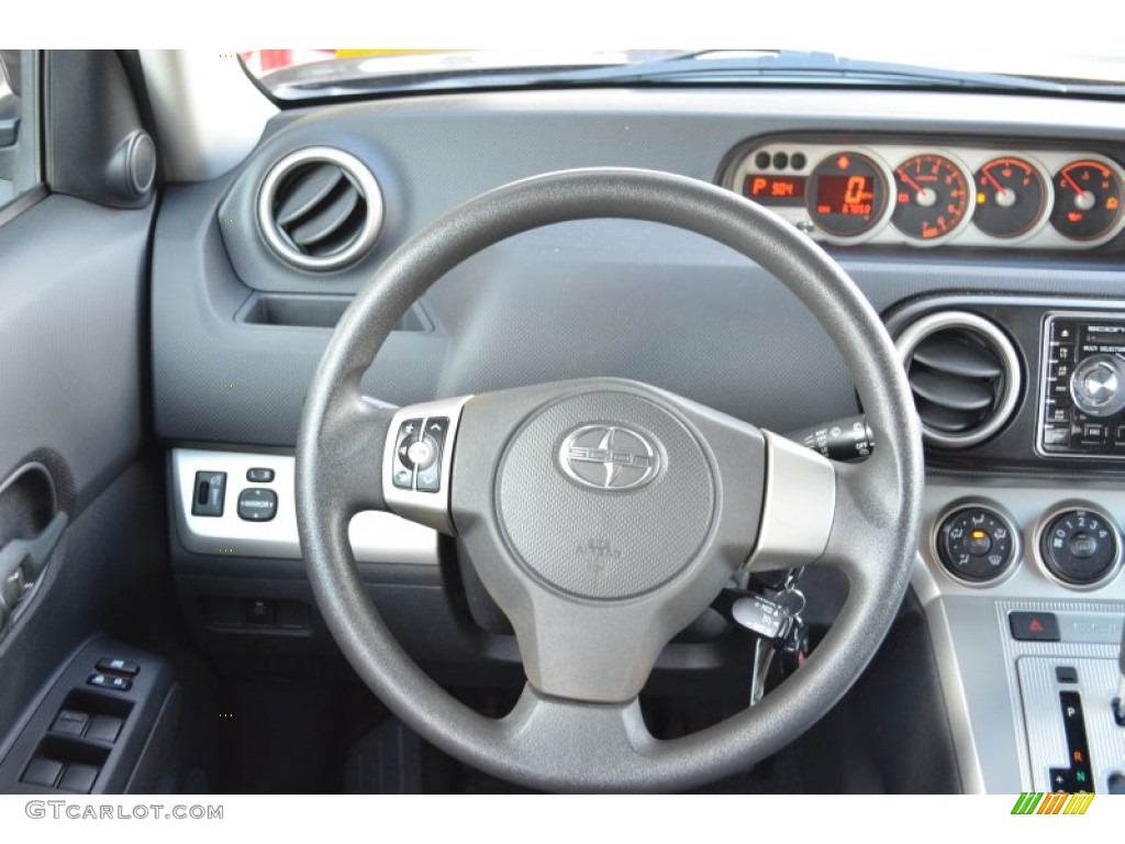 2008 Scion xB Standard xB Model Dark Gray Steering Wheel Photo #75753215