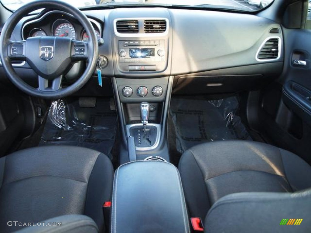 2012 Dodge Avenger SE Black Dashboard Photo #75753995