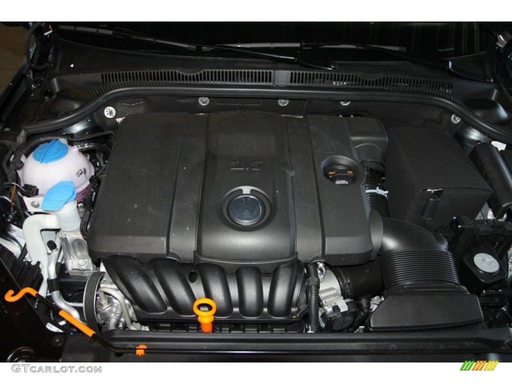 2013 Volkswagen Jetta SE Sedan 2.5 Liter DOHC 20-Valve 5 Cylinder Engine Photo #75754361