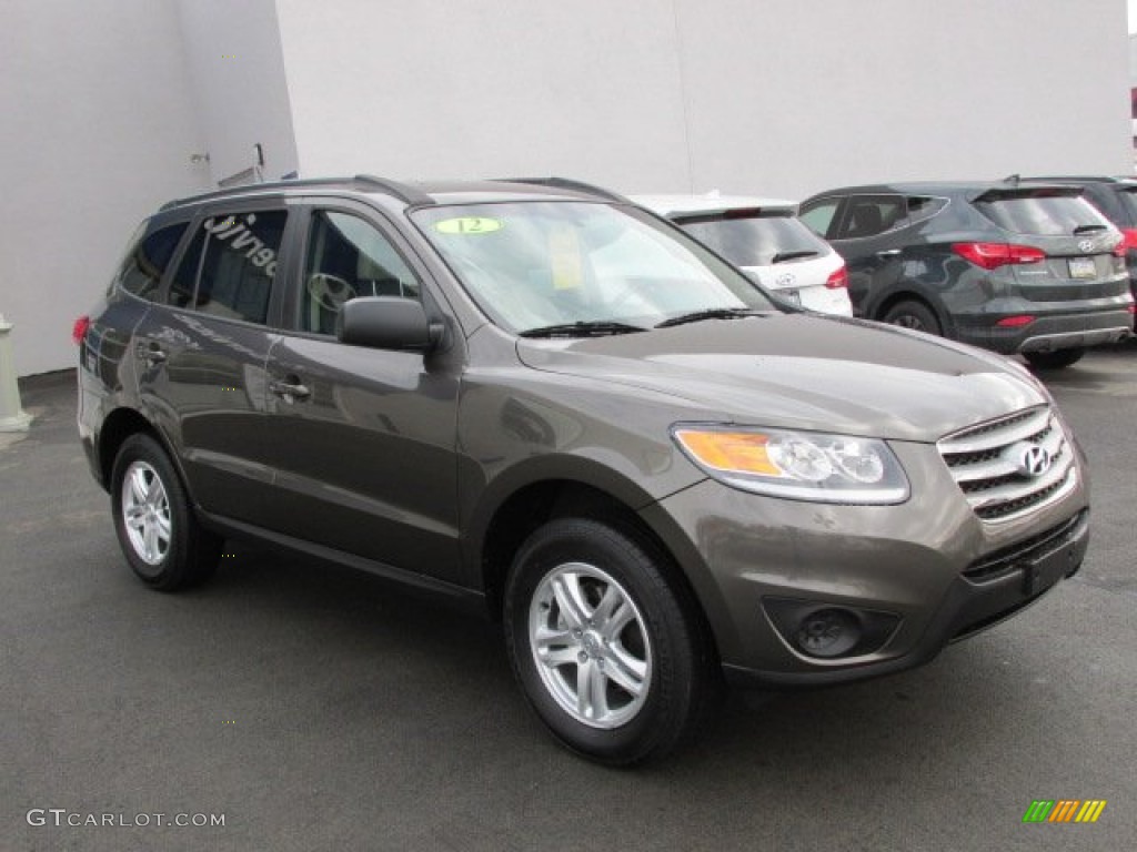 Cabo Bronze 2012 Hyundai Santa Fe GLS AWD Exterior Photo #75754474