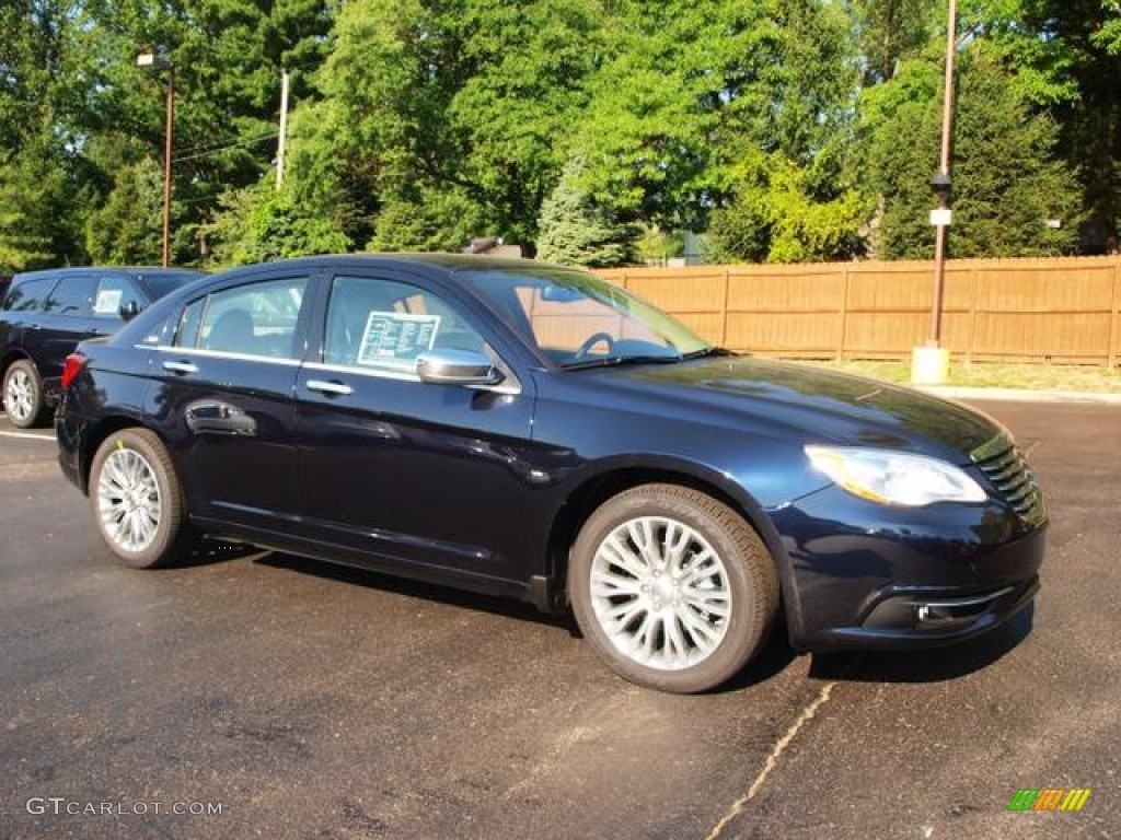 Blackberry Pearl Coat 2012 Chrysler 200 Limited Sedan Exterior Photo #75755194