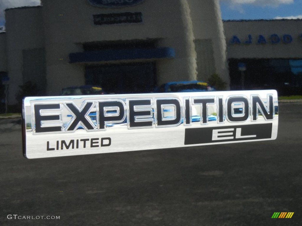 2013 Expedition EL Limited - Tuxedo Black / Charcoal Black photo #4